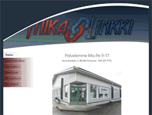 Tablet Screenshot of mikalinkki.net